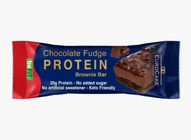 Eurocake Bar Chocolate Fudge Brownie Protein Cake 65 g