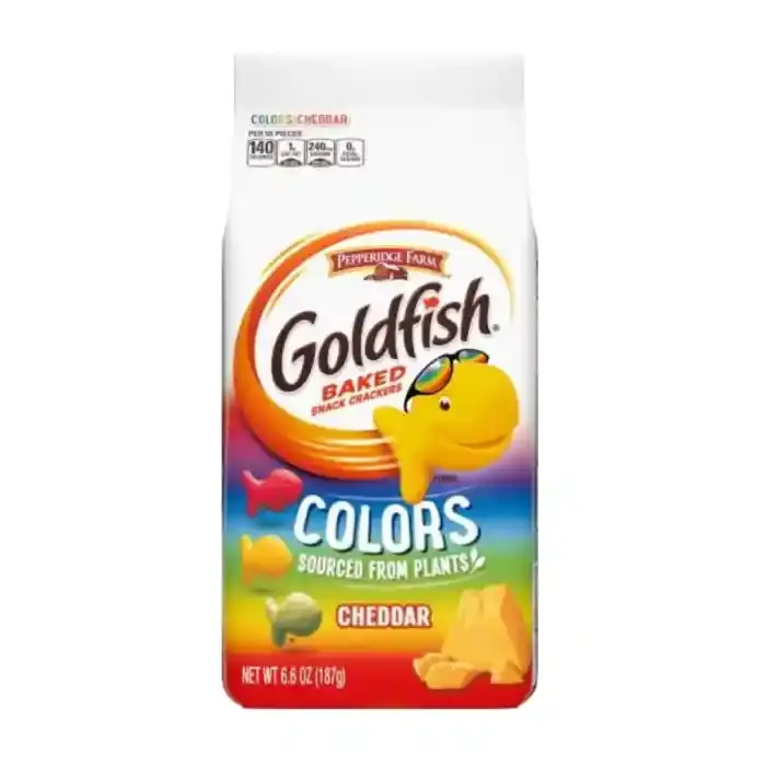 Goldfish Crackers Colors Cheddar 187g