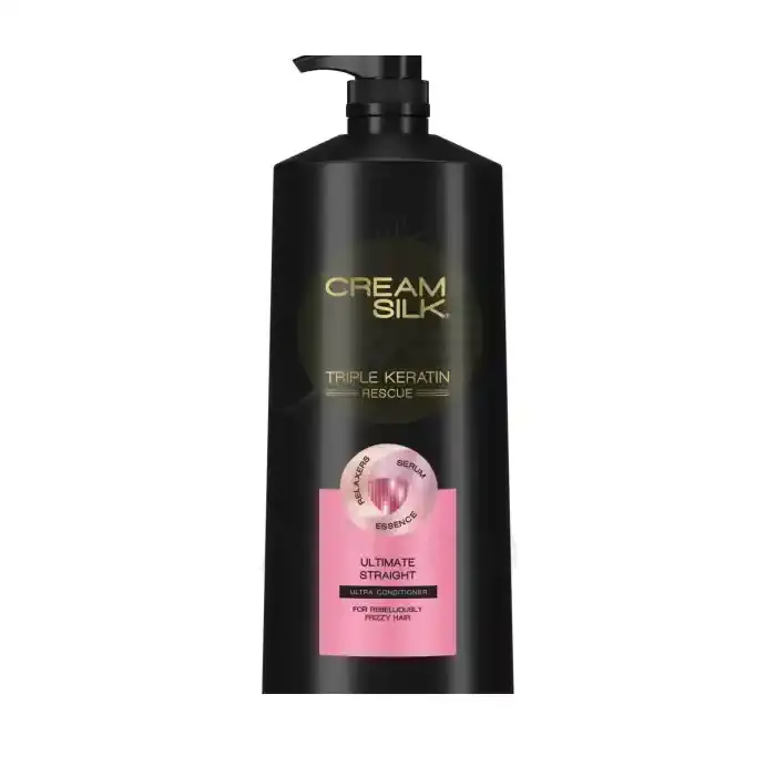 Cream Silk Conditioner Triple Keratin Ultimate Straight, 600ml