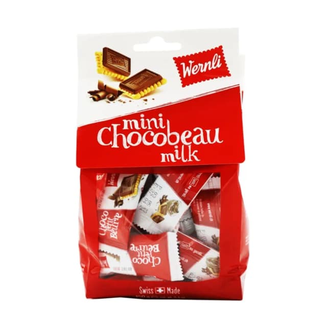 WERNLI MINI CHOCOBEAU MILK 150G