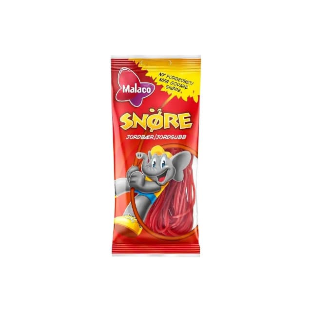 Malaco Snore Candy Strawberry 94g