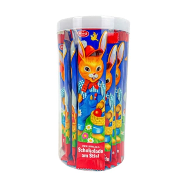 E+G Milk Chocolate Lolly Jar 300g