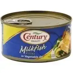 Century Milk Fish Fillet In Vegetable Oil 184 Gm