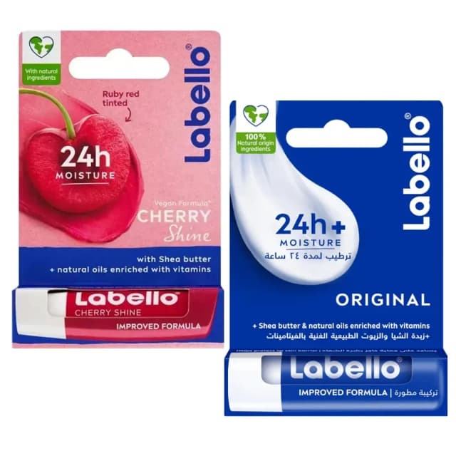 Labello Lip Balm Classic 4.8gx2 Pieces