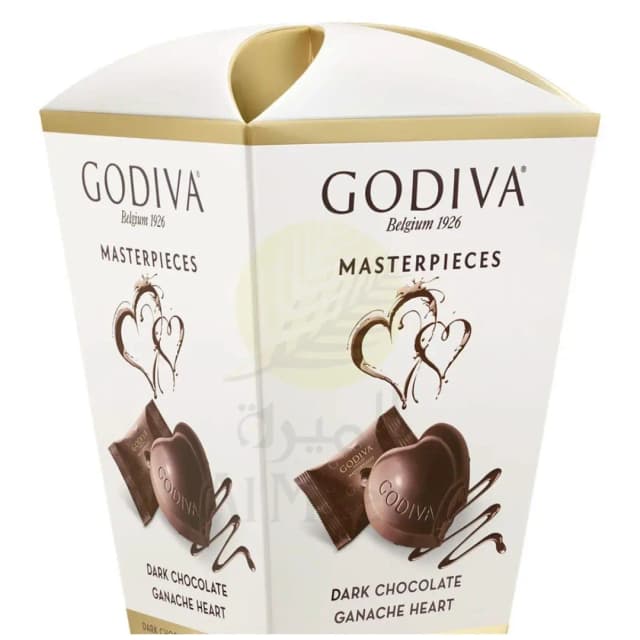 Godiva Chocolate Masterpieces Dark Chocolate Ganache Heart 117g
