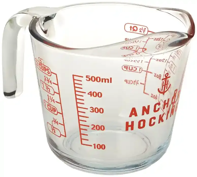 Anchor Hocking Glass Measuring Cup, 16Oz