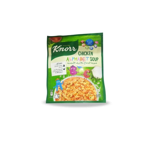 KNORR ALPHABET CHICKEN SOUP 50G