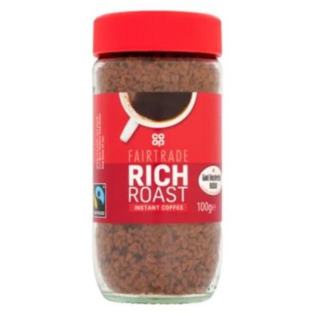 Co-Op Coffee Granules Fairtrade Rich Roast 100 g