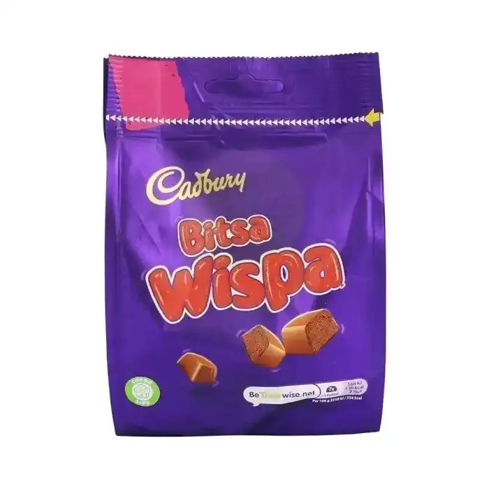 CADBURY BITSA WISPA CHOCOLATE BAG 95G