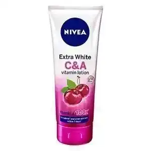 Nivea Natural Glow Body Lotion Radiant Even Toned Skin Vitamin C & A Cherry Scent 180ml