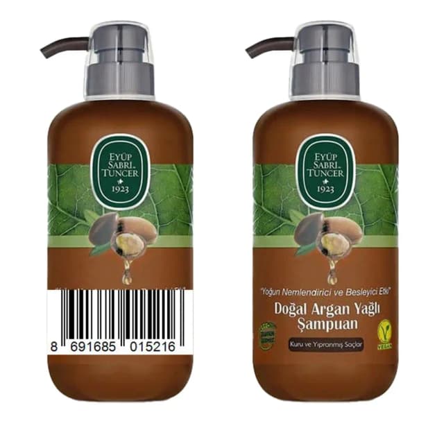 Eyup Sabri Shampoo Natural Argan Oil 600 ml