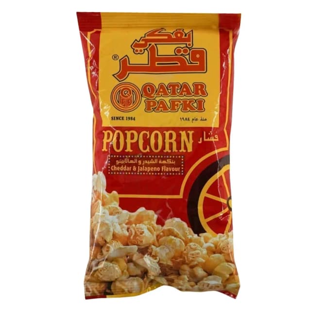 Qatar Pafki Popcorn Cheddar & Jalapeño 15g