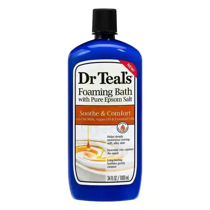 Dr. Teal's Foaming Bath Oat Milk & Argan Oil 1000ml