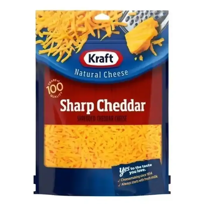 Kraft Shredded Sharp Cheddar 226.72G