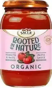 SACLA ORGANIC TOMATO & BASIL SAUCE 500G