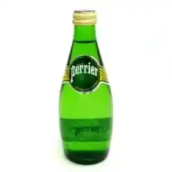 Perrier Sparkling Natural Mineral Water Glass Bottle 330 ml