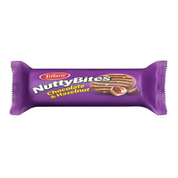 Tiffany Nutty Bites Biscuit Chocolate & Hazelnut 72g