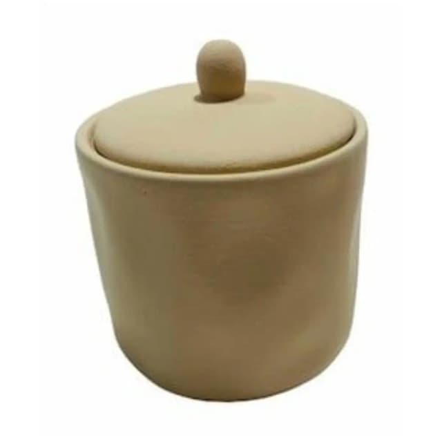 Style Cotton Swab Holder Stoneware