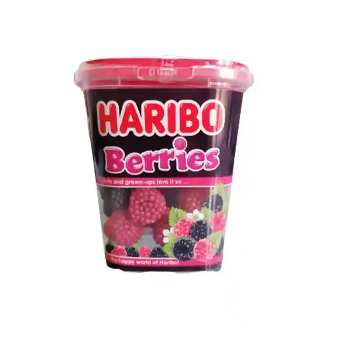 HARIBO BERRIES TUB 175GM