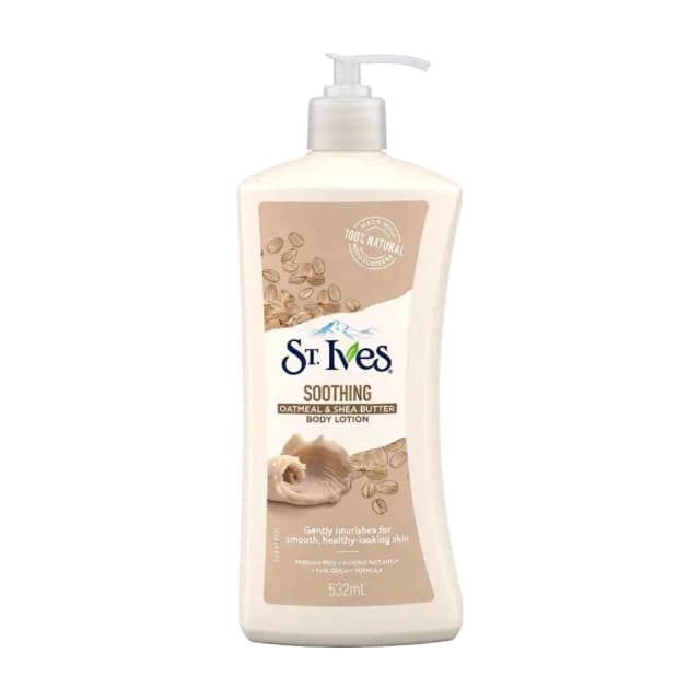 St Ives Body Lotion Natural Soothing Moisturizer Green 532ml