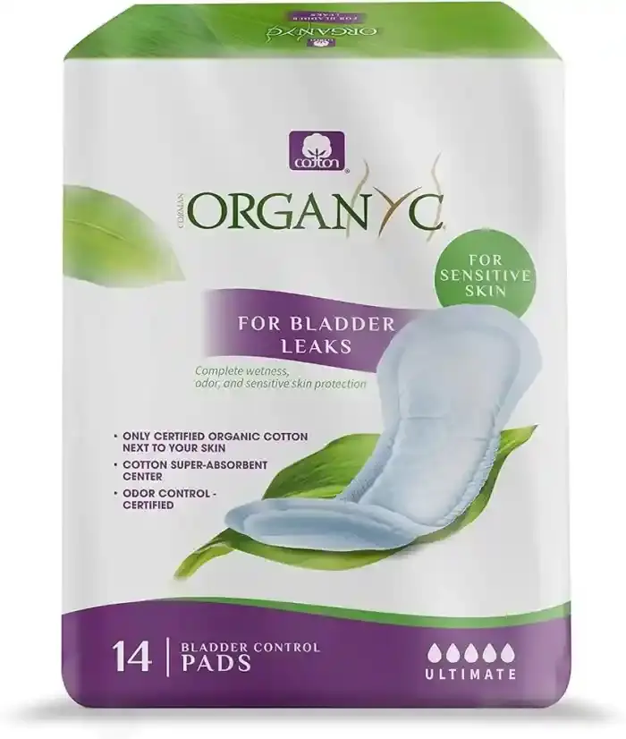 Organyc Sanitary Pads Light Moderate 20Pieces