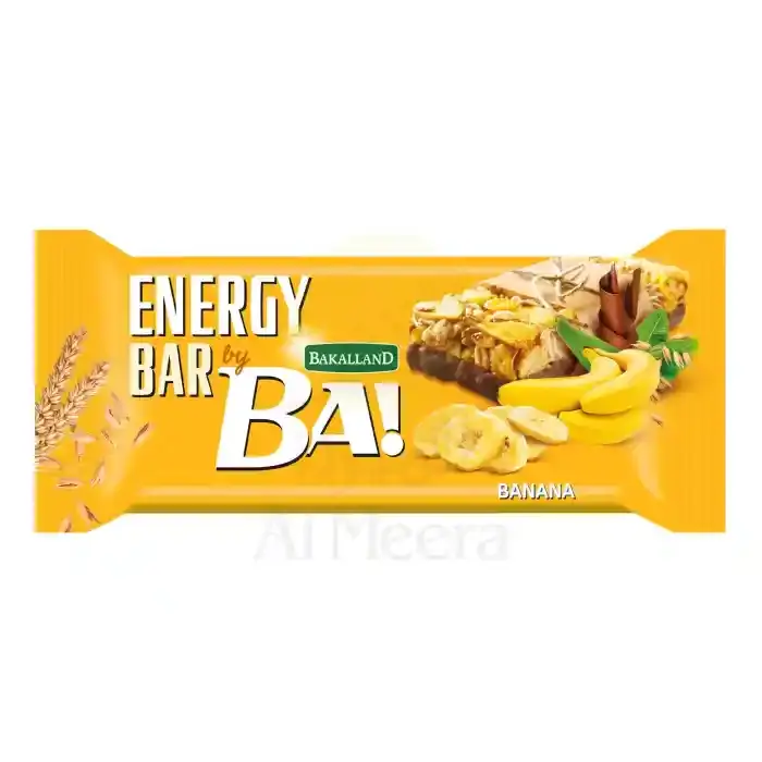 BAKALLAND BA ENERGY BAR BANANA 40G