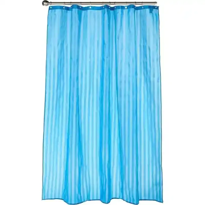 Home Pro Polyester Shower Curtain - Blue, 180cm