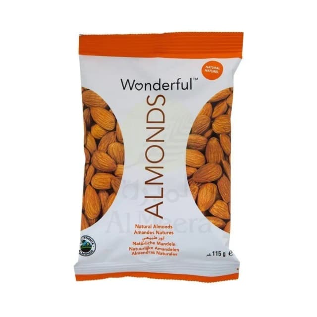 WONDERFUL ALMONDS NATURAL115G