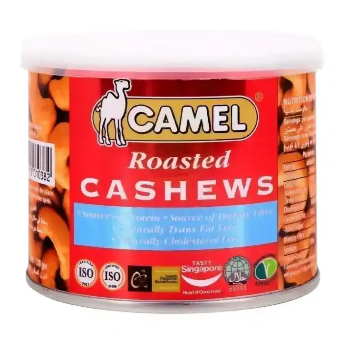 Camel Roasted Salted Cashew Can 130 g