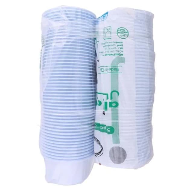 Al Jattal Plastic Tub White 350cc 50pcs