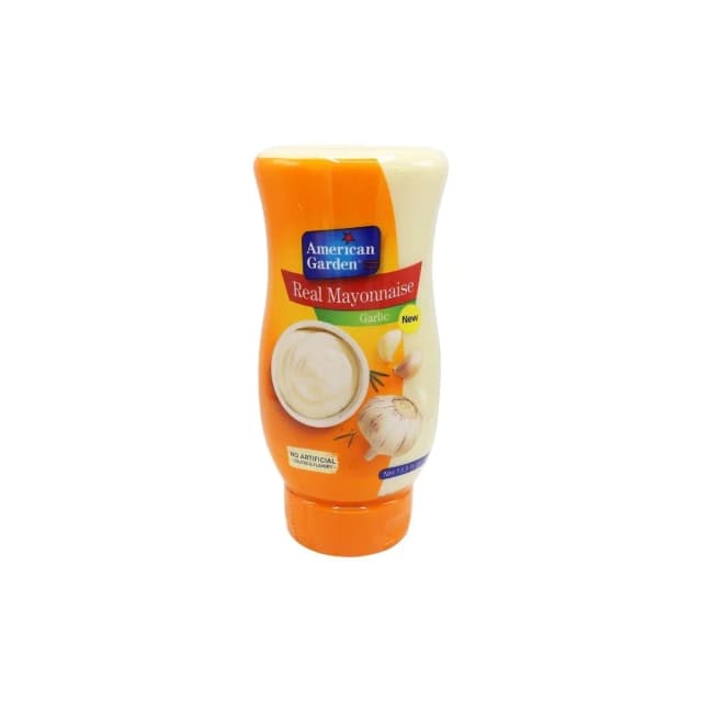 American Garden Squeeze Mayonnaise Garlic 400ML @SP