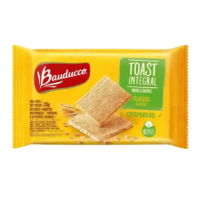 Bauducco Multigrains Whole Wheat Toast 128G