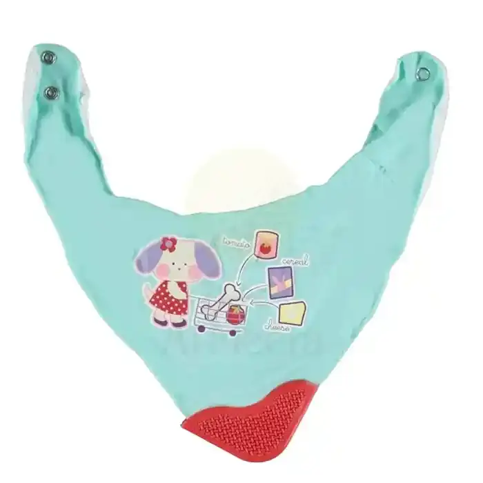 MYCEY BANDANA BIBS W.TEETHER TCM00523