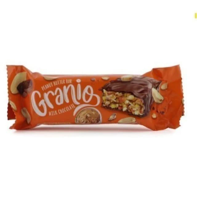 Granio Milk Chocolate Peanut Butter Bar 40g