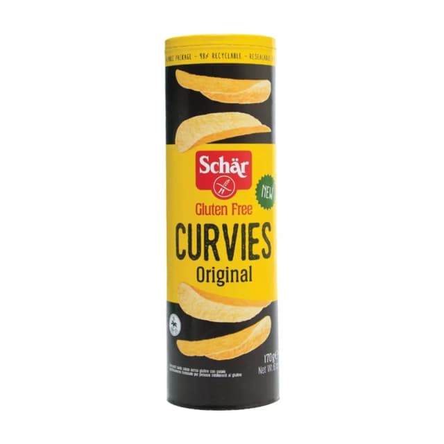 Schargluten-Free Original Curvies Chips 170g