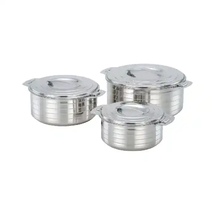 SILVA HOT POT SET 3PCS 2.5+3.5+5L 50117