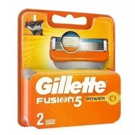 GILLETTE CART.FUSION POWER 2'S