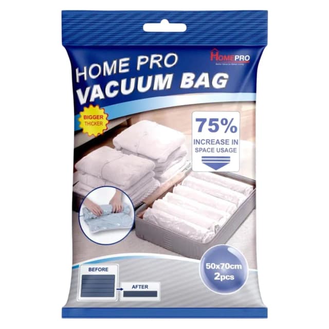 Homepro Vacuum Bag 73 x 130 cm 2 pcs