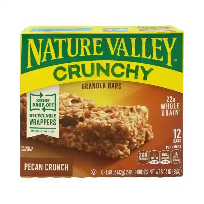NATURE VALLEY Crunchy Granola Bars Pecan Crunch 253g