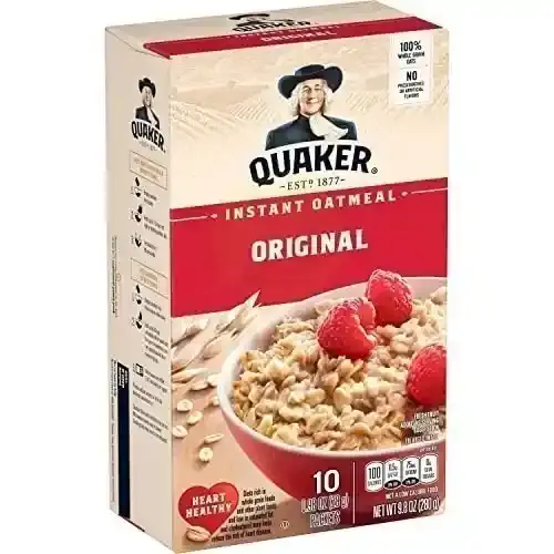 QUAKER INST OATMEAL PACKETS REGULAR 280G
