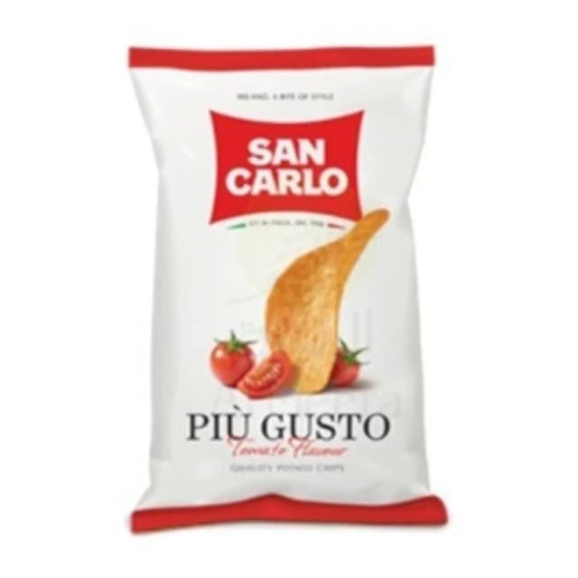 San Carlo Tomato Flavor Potato Chipsgluten Free 50g