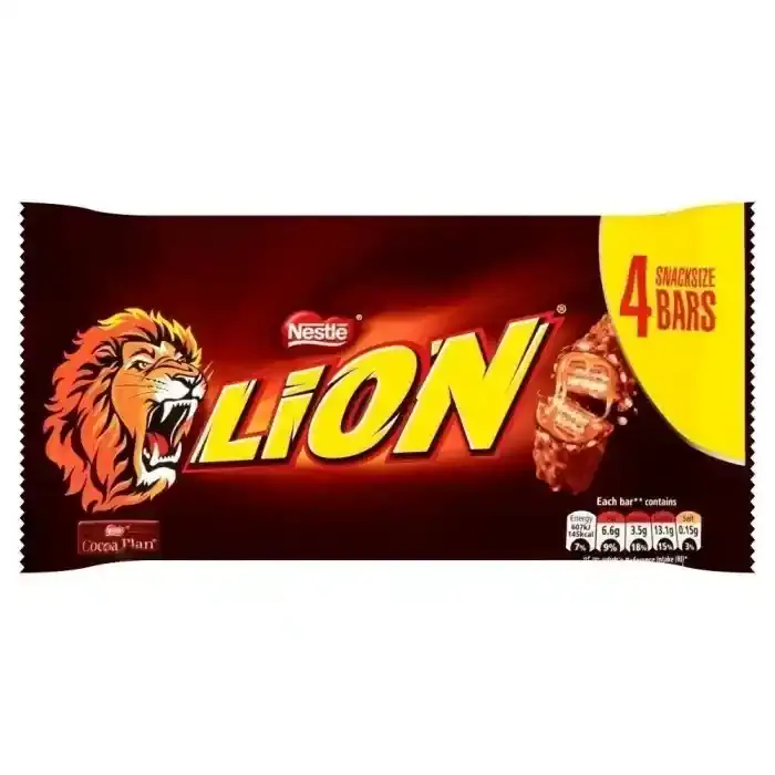 Nestlé Lion Chocolate Bar 30 g x 4