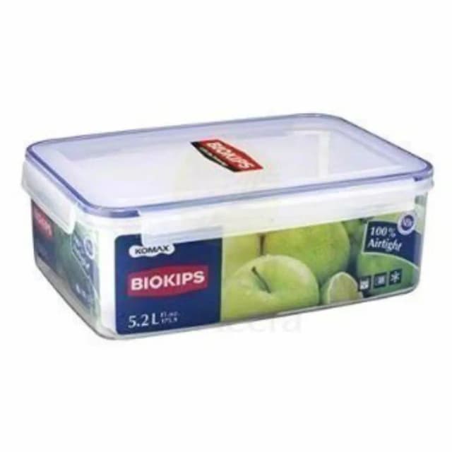 Biokips Rectangular Food Container 5.2 L