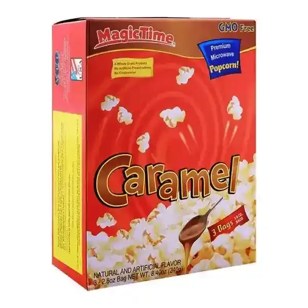 Magic Time Popcorn Caramel 240G