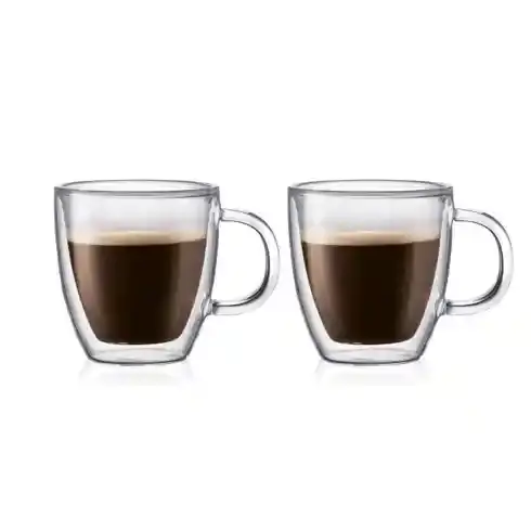 Bodum Bistro Double-Wall Mug 150 ml 2 pcs