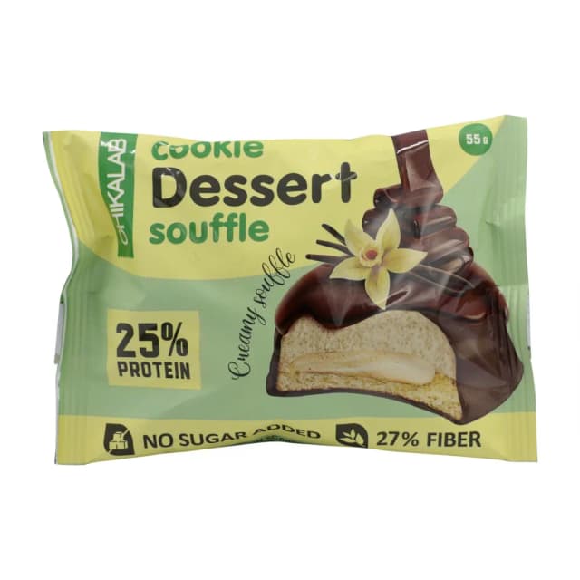 Chikalab Dessert Soufflé Cookie Creamy Vanilla 55 g