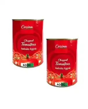 Cozina Crushed Tomatoes 400Gx2@Sp