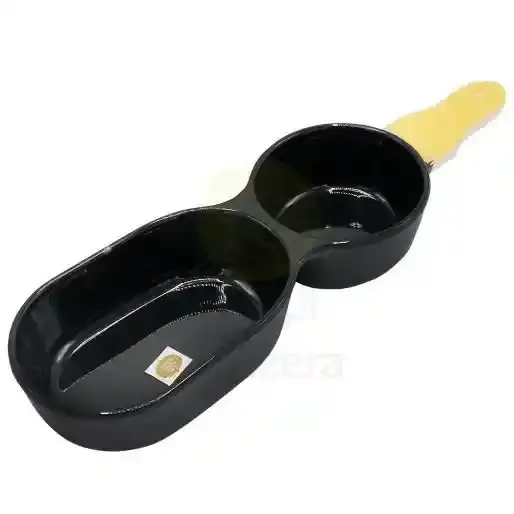 Harmony Melamine Salad Bowl 14 Black H3140S