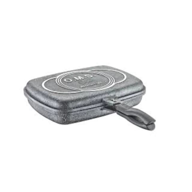 OMS Granite Double Grill Pan 36cm