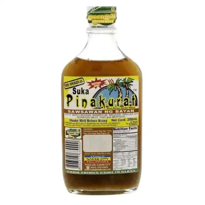 SUKA PINAKURAT SPICED CCNUT VINEGAR250ML